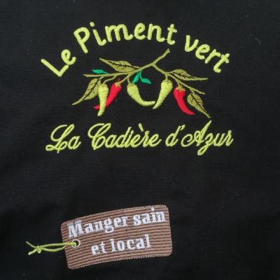 Logo piment vert